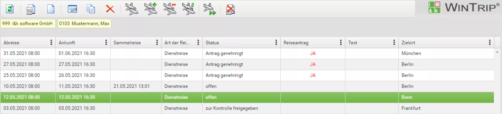 Reiseübersicht Sammelreisen